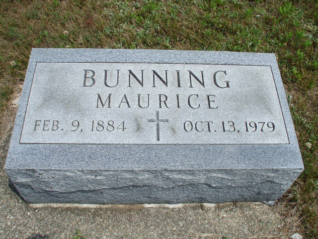 maurice bunning on 19 Jul 2009.